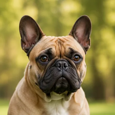 Portrait de bouledogue français